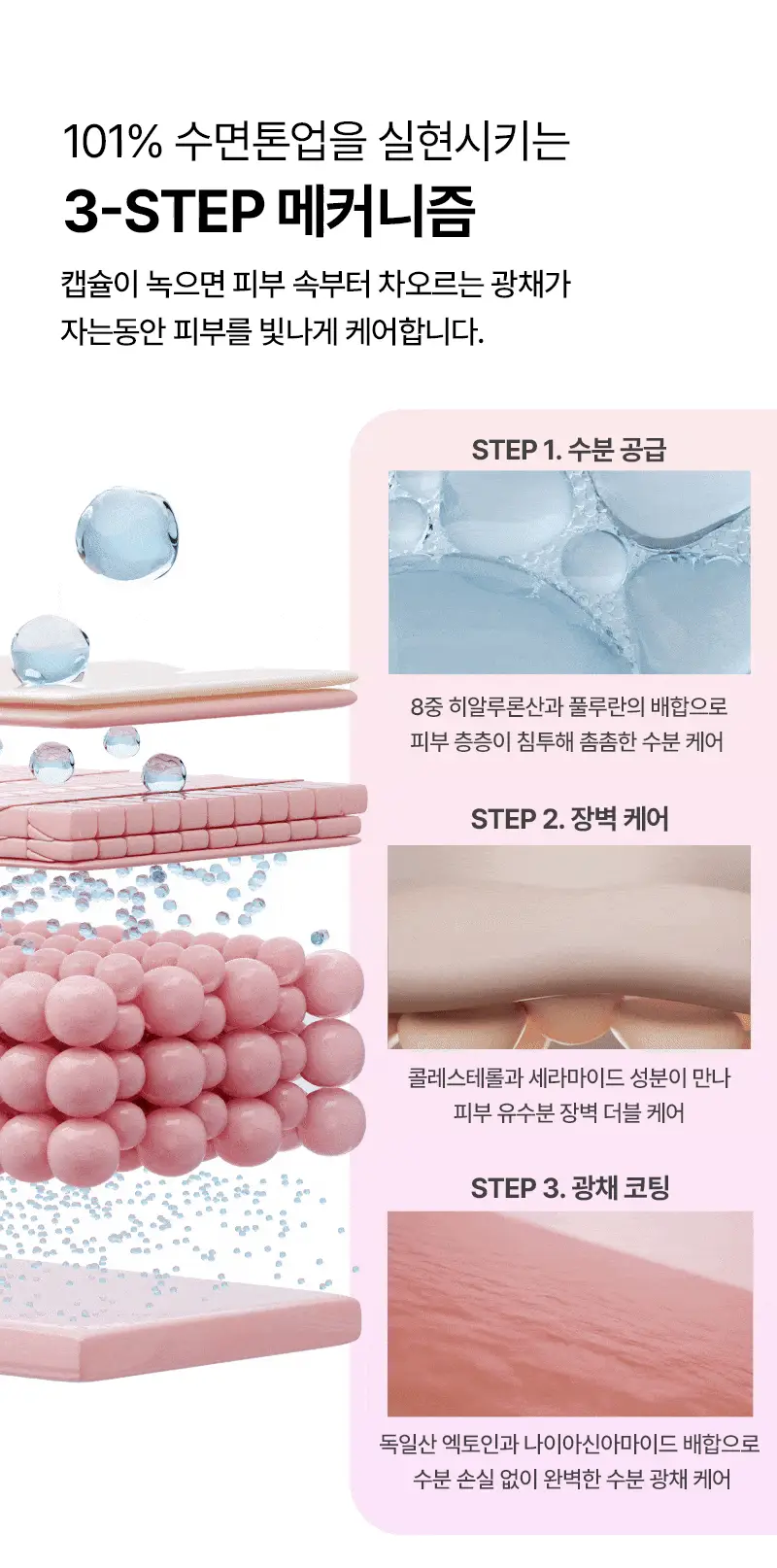 [광채/탄력/톤업] 토르홉 오로라 별빛 광채 슬리핑마스크 60g 단품/기획 상세페이지 12